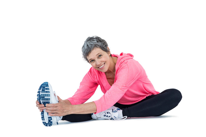 Woman Stretching to Improve Joint Health