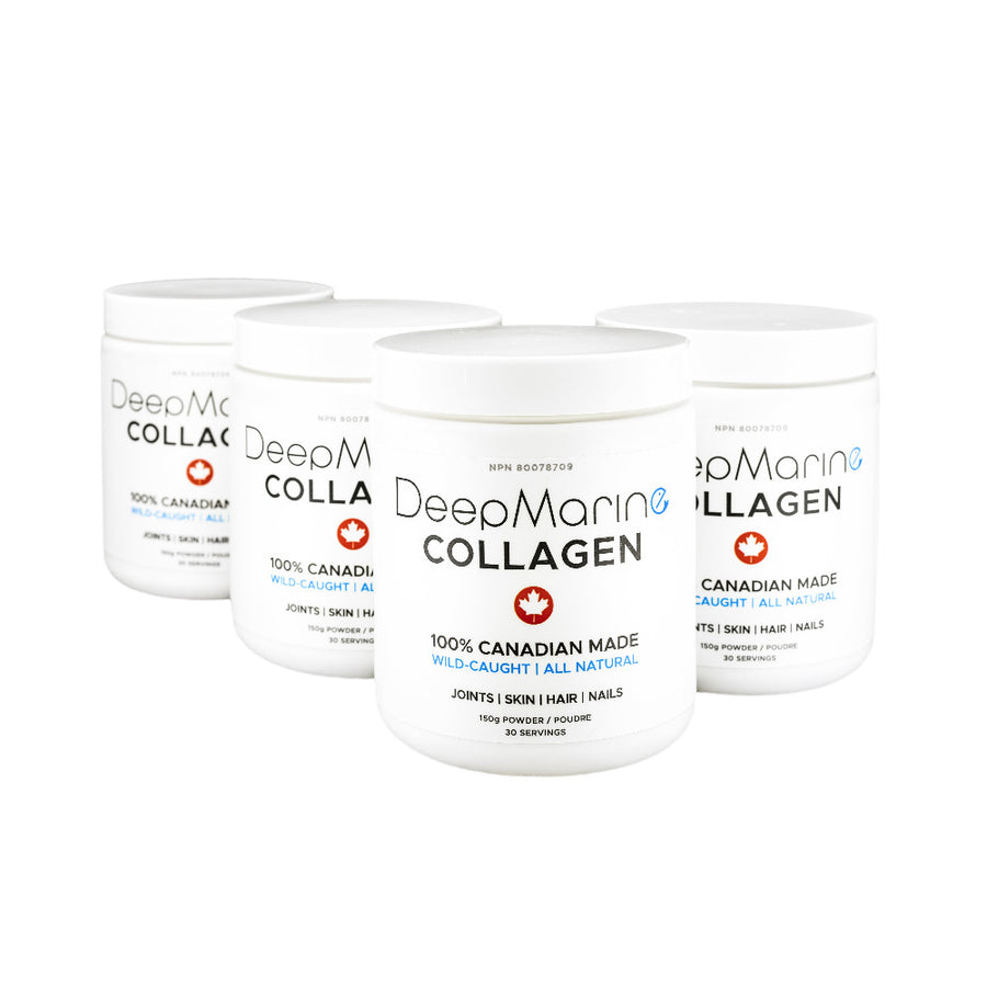 100% Pure, Canadian-Made Marine Collagen Peptides – 120 Day Supply